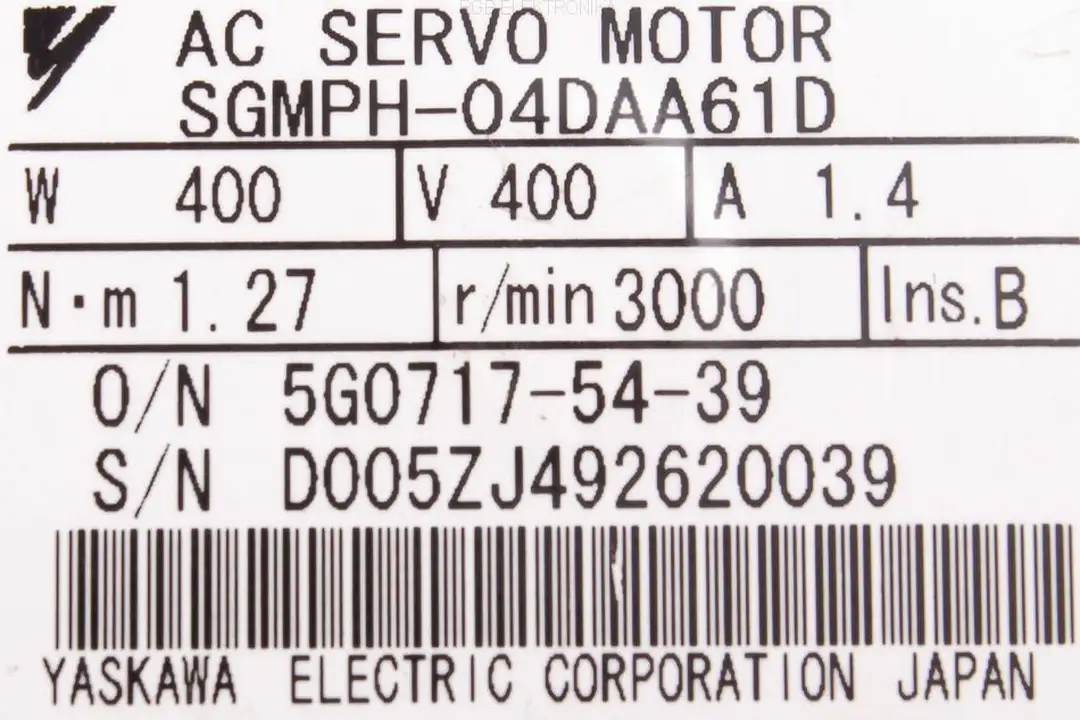 sgmph-04daa61d YASKAWA oprava