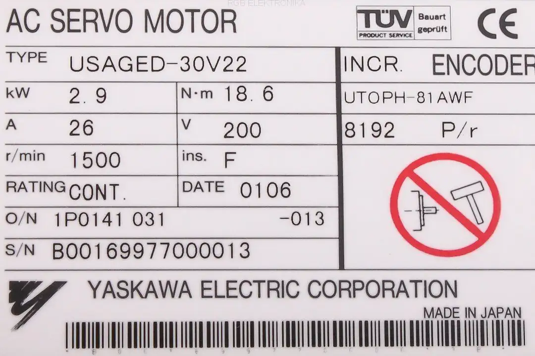 usaged-30v22 YASKAWA oprava