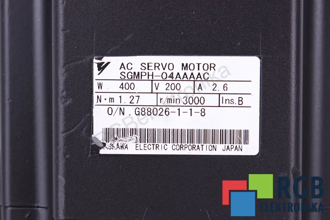 SGMPH-04AAAAC YASKAWA