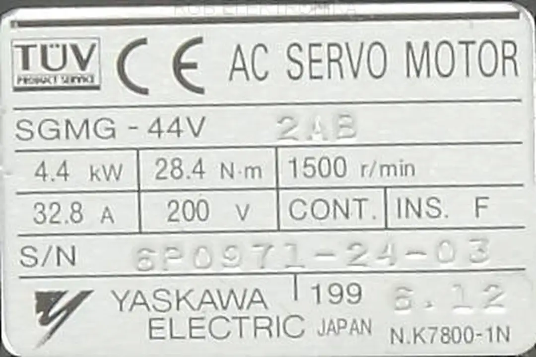 sgmg-44v YASKAWA oprava