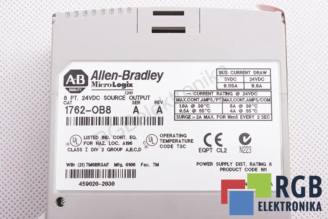 1762-OB8 8 PT. ALLEN BRADLEY