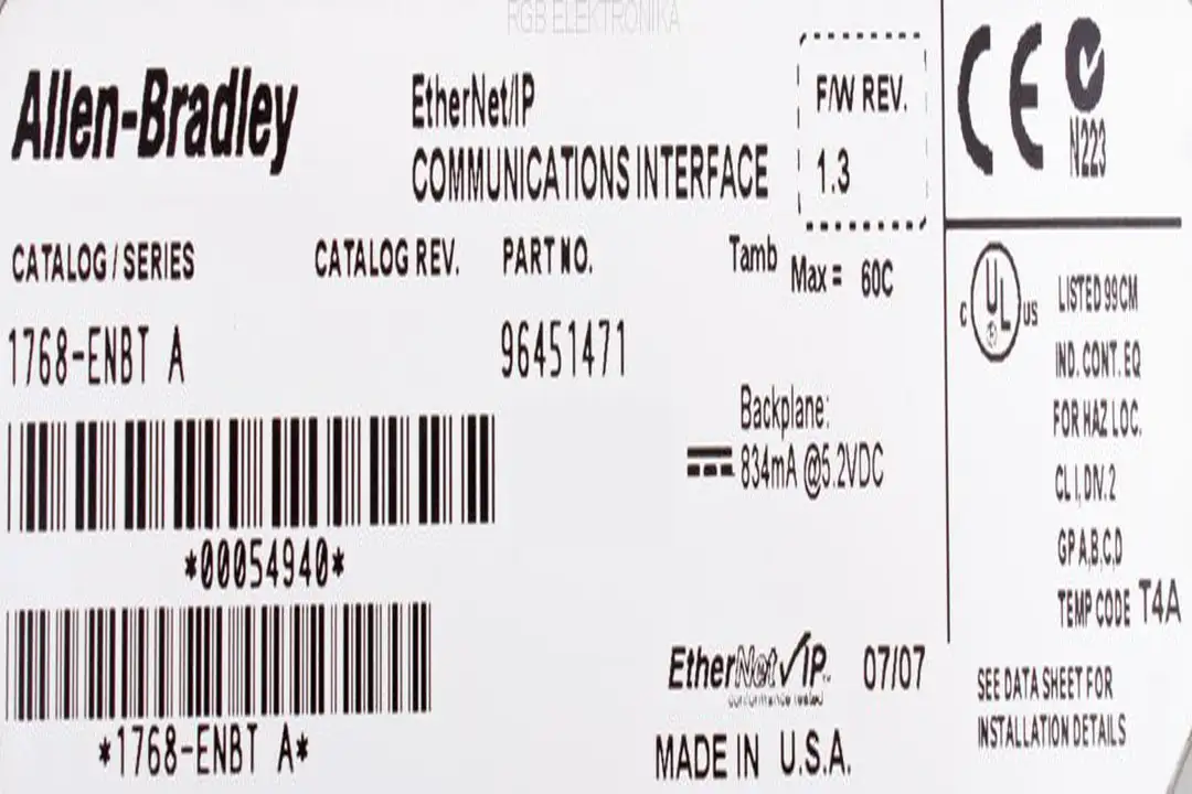 servis 1768-enbt ALLEN BRADLEY