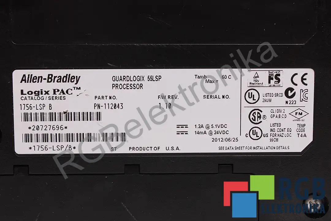 1756-LSP B ALLEN BRADLEY