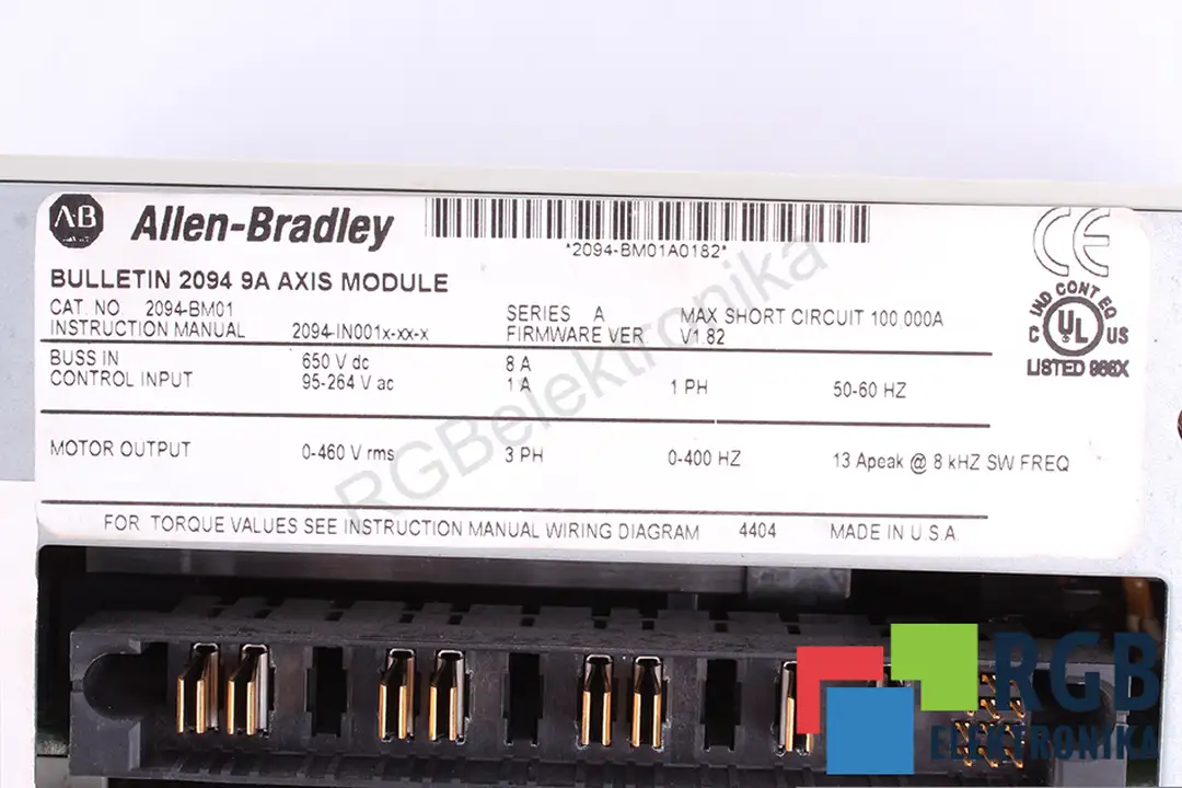 kinetix6000-2094-bm01 ALLEN BRADLEY oprava