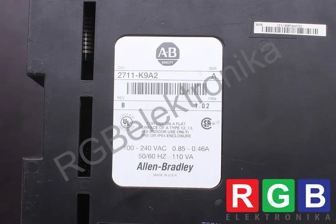 900-2711-k9a2 ALLEN BRADLEY oprava