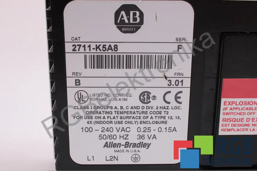 711-K5A8 ALLEN BRADLEY