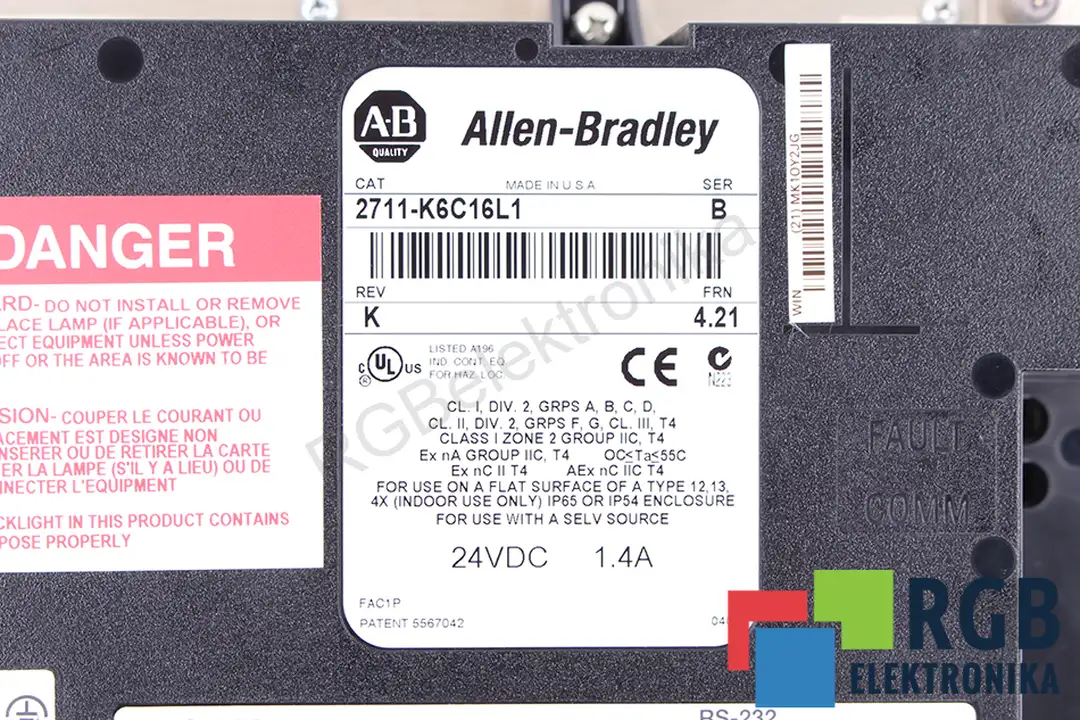 2711-K6C16L1 ALLEN BRADLEY