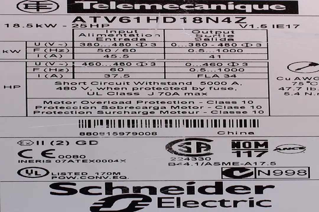 atv61hd18n4z TELEMECANIQUE oprava