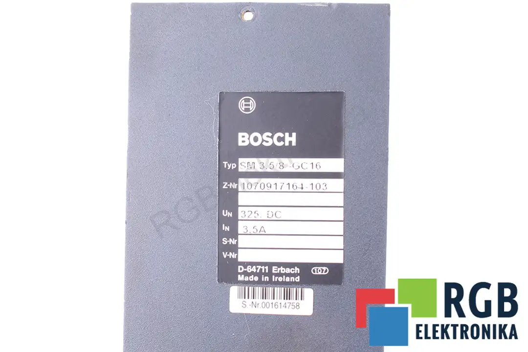 sm3.5-8-gc16 BOSCH oprava