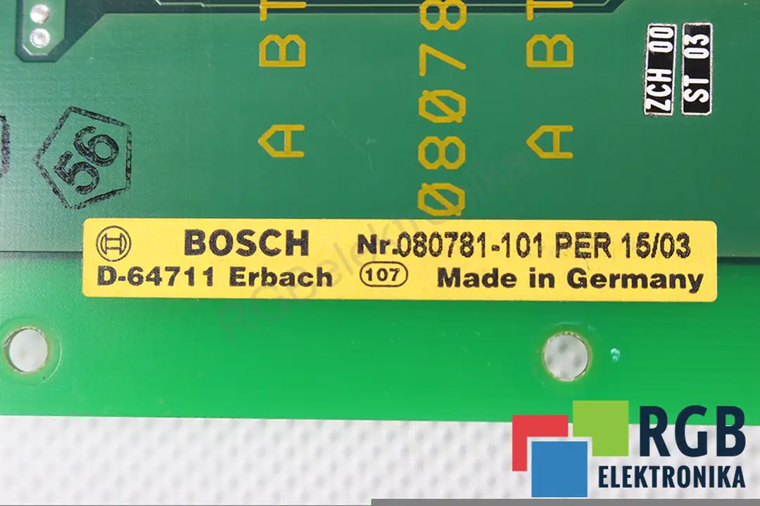 080781-101 BOSCH