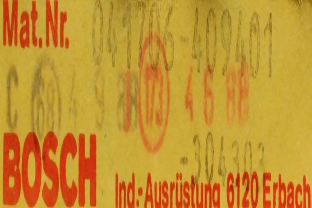 041706-409401 BOSCH oprava