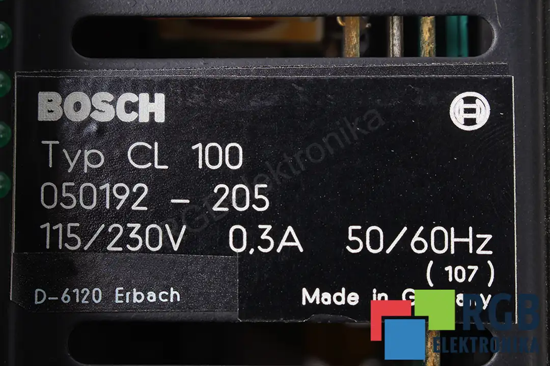 CL 100 BOSCH