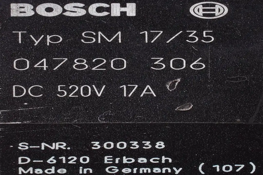 sm-17-35 BOSCH oprava