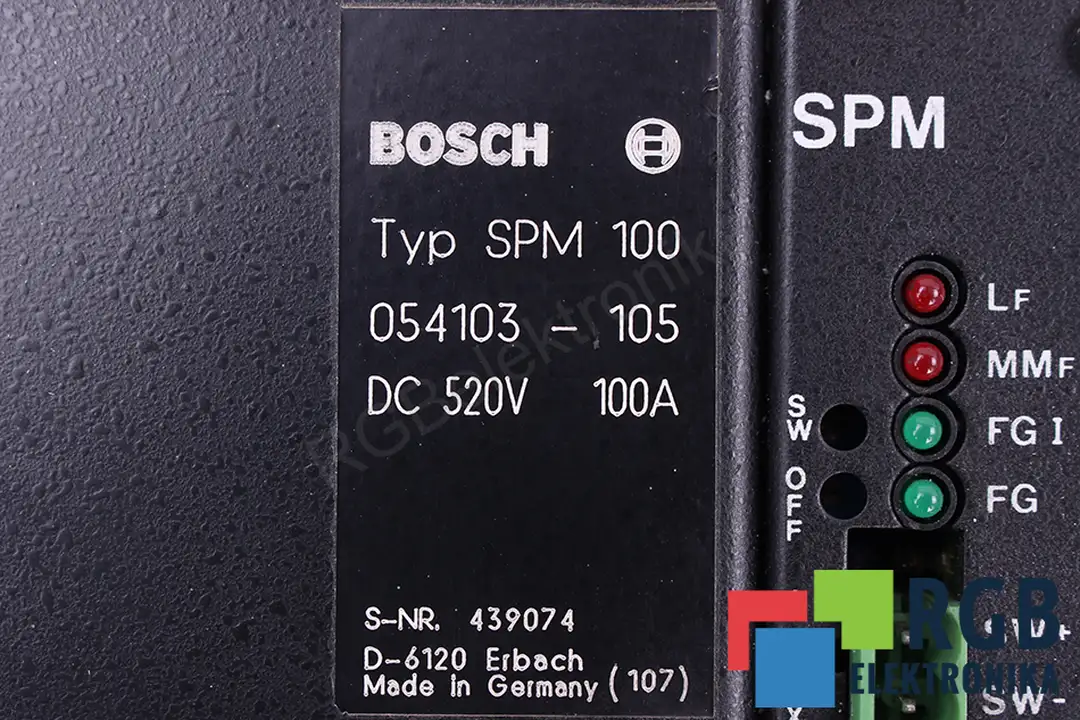 spm100 BOSCH oprava