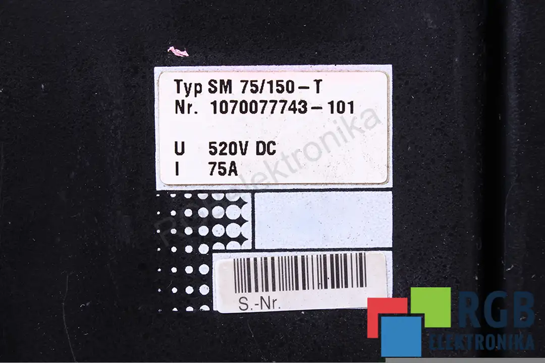 SM75/150-T BOSCH