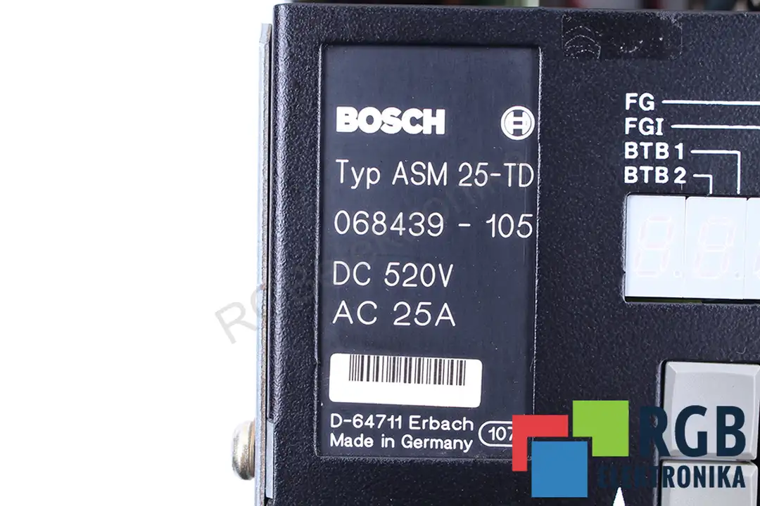 ASM25-TD 068439-105 BOSCH