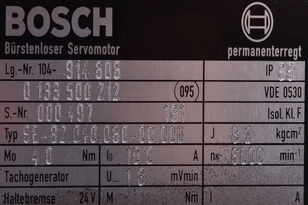 se-b2.040.060-00.000 BOSCH oprava