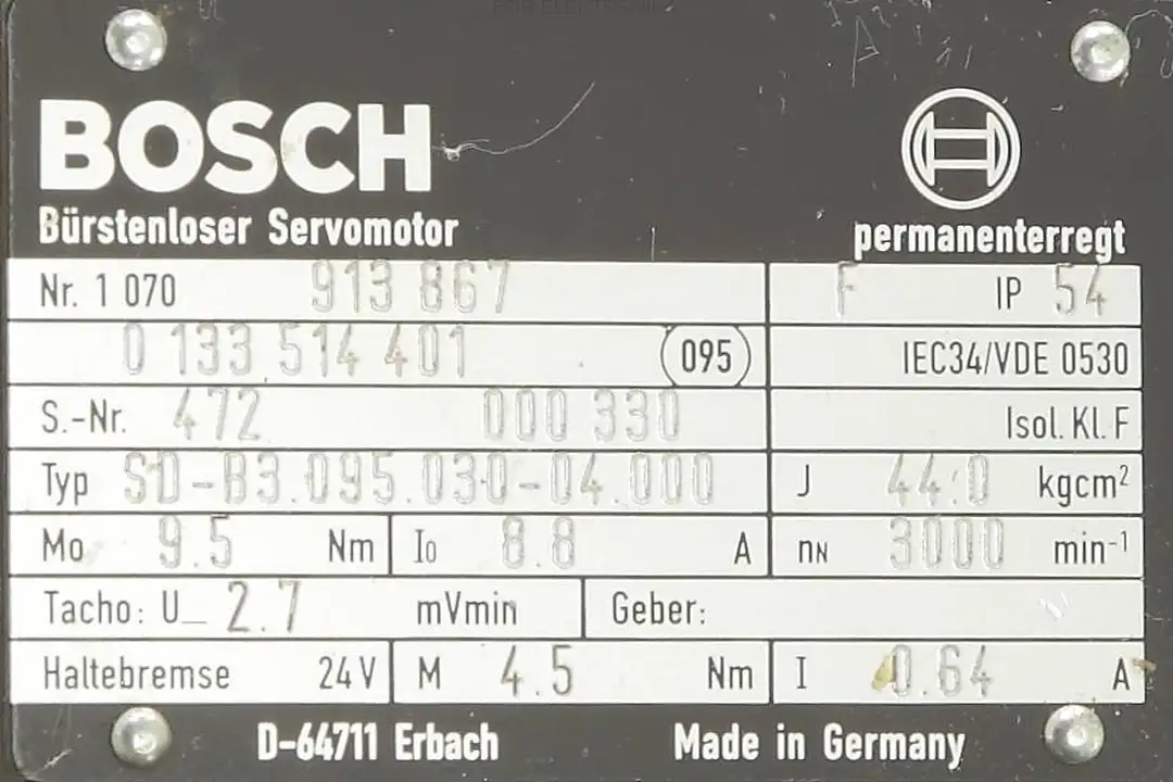 SD-B3.095.030-04.000 BOSCH