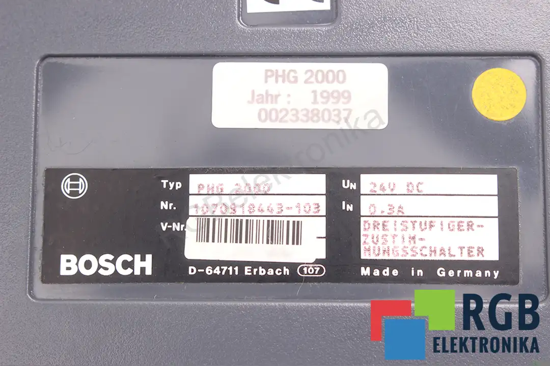 PHG 2000 BOSCH