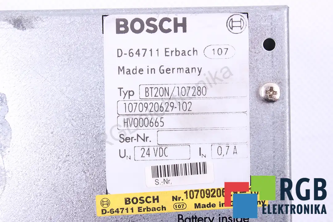 BT20N/107280 BOSCH