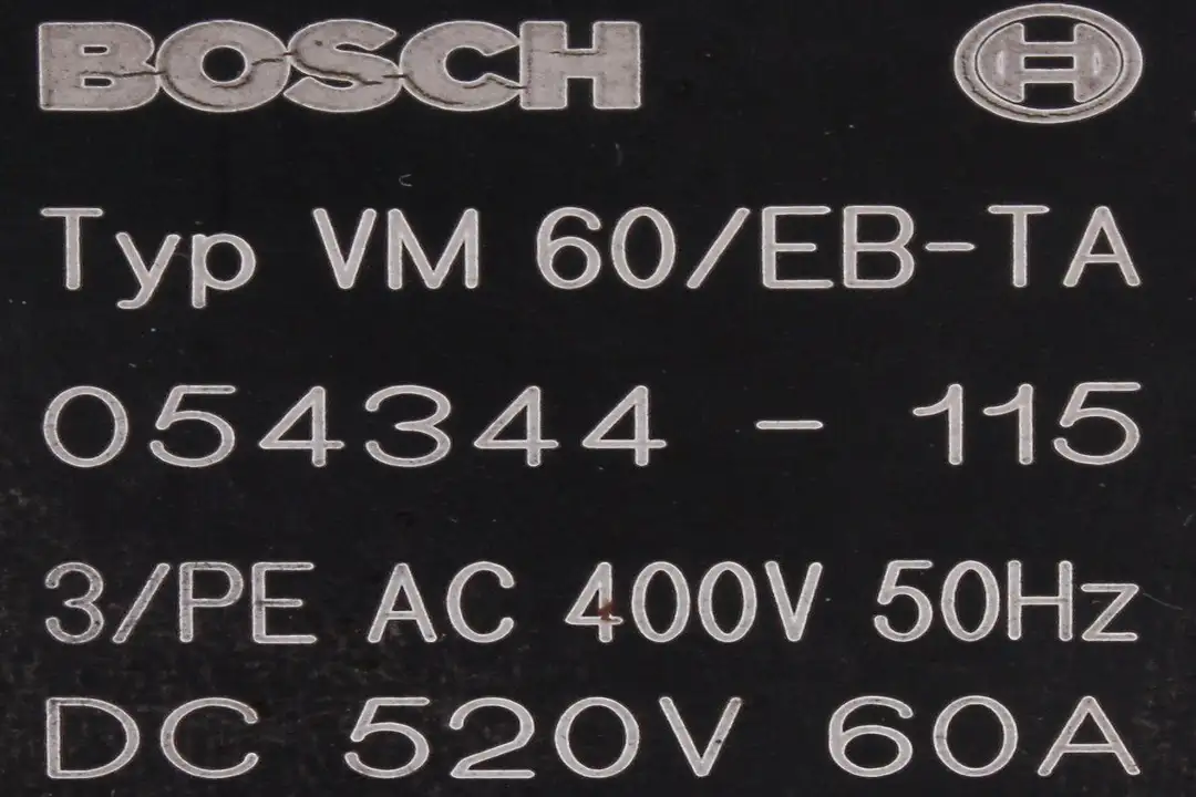 vm-60-eb-ta BOSCH oprava