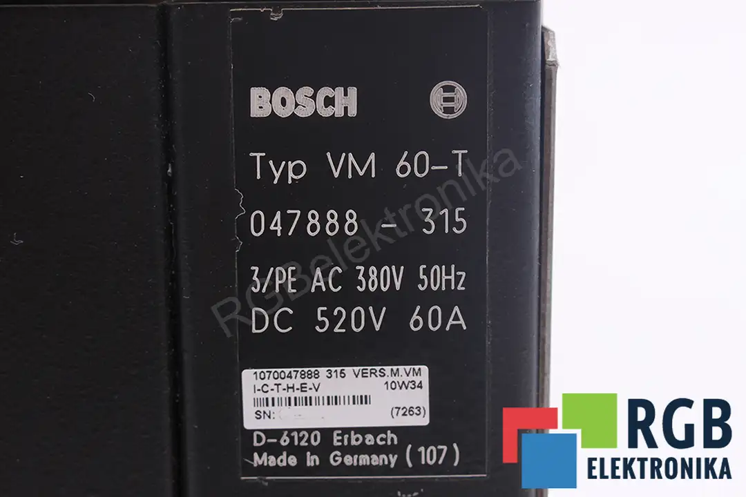 VM60-T BOSCH