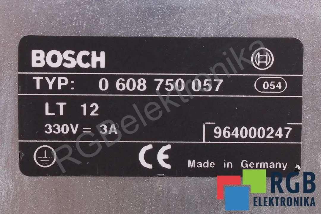 0 608 750 057 BOSCH