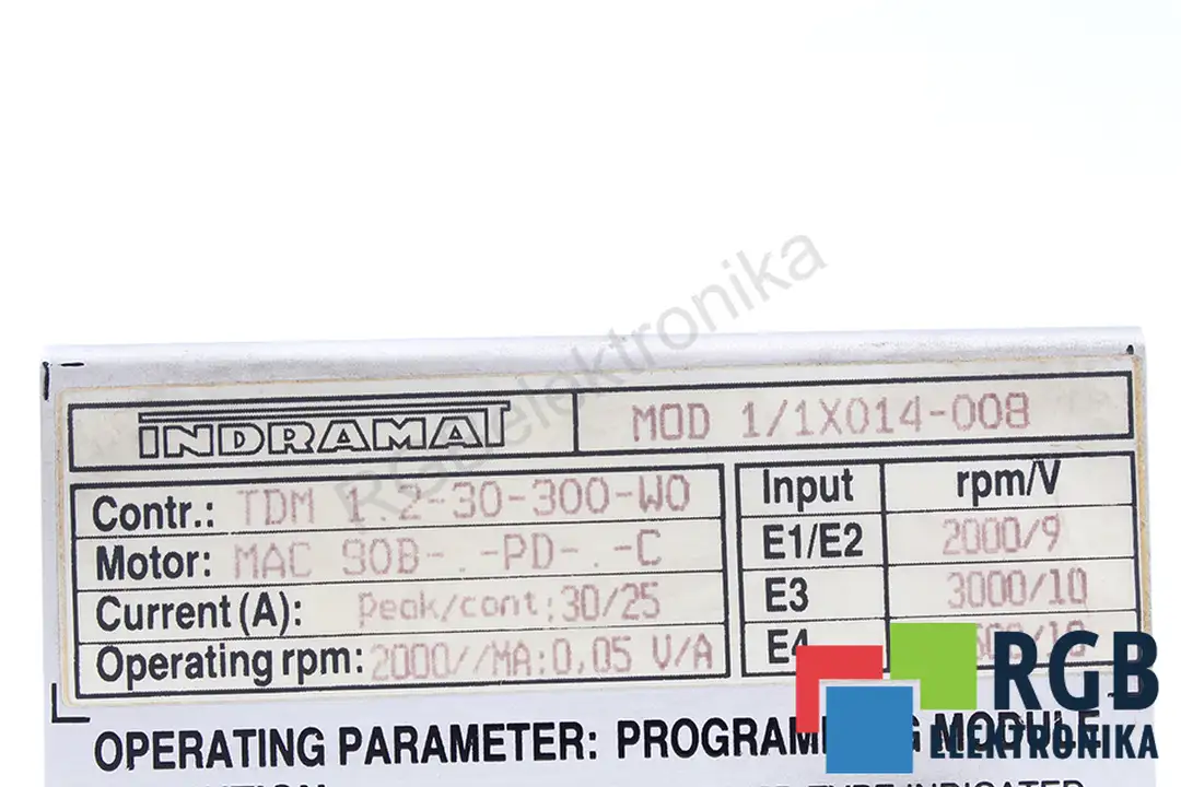 MOD1/1X014-008 INDRAMAT