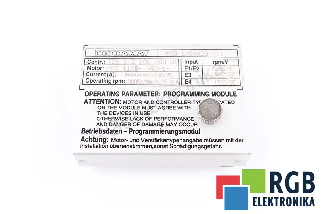 MOD1/0X023-011 INDRAMAT