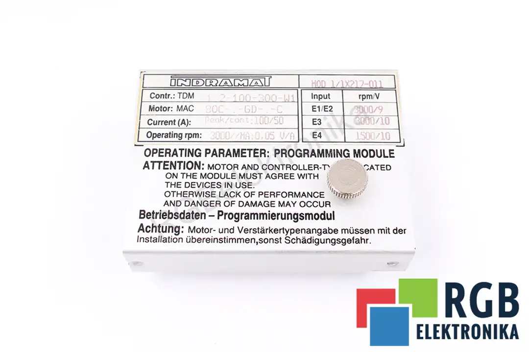 MOD1/1X217-011 INDRAMAT