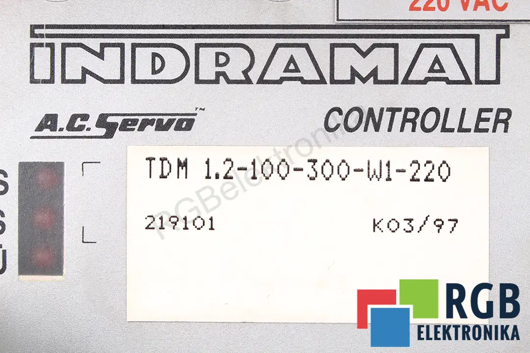 tdm-1.2-100-300-w1-220 INDRAMAT oprava