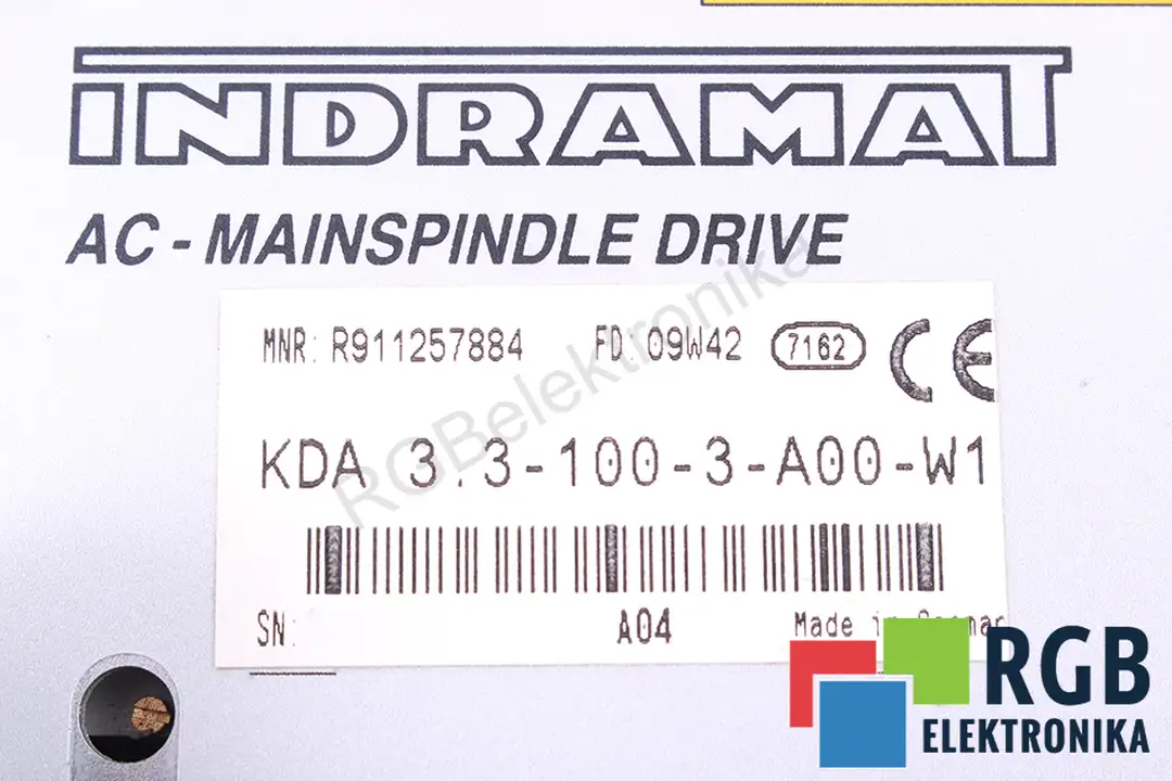 kda-3.3-100-3-a00-w1 INDRAMAT oprava