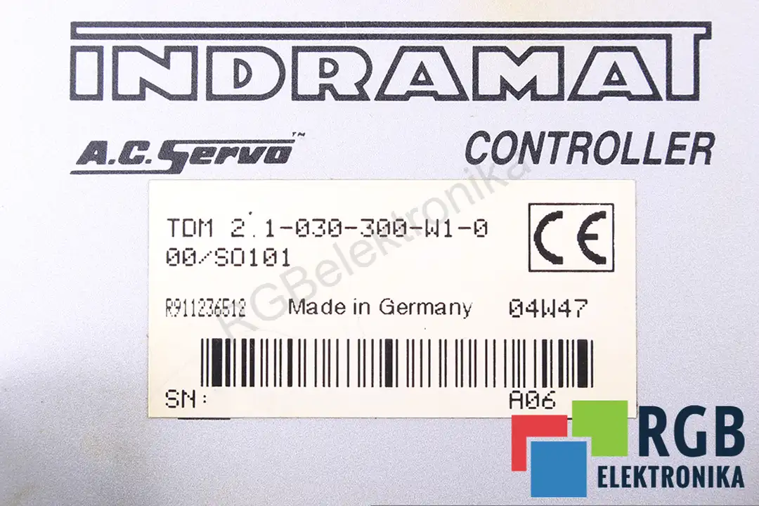 TDM2.1-030-300-W1-000/S0101 INDRAMAT