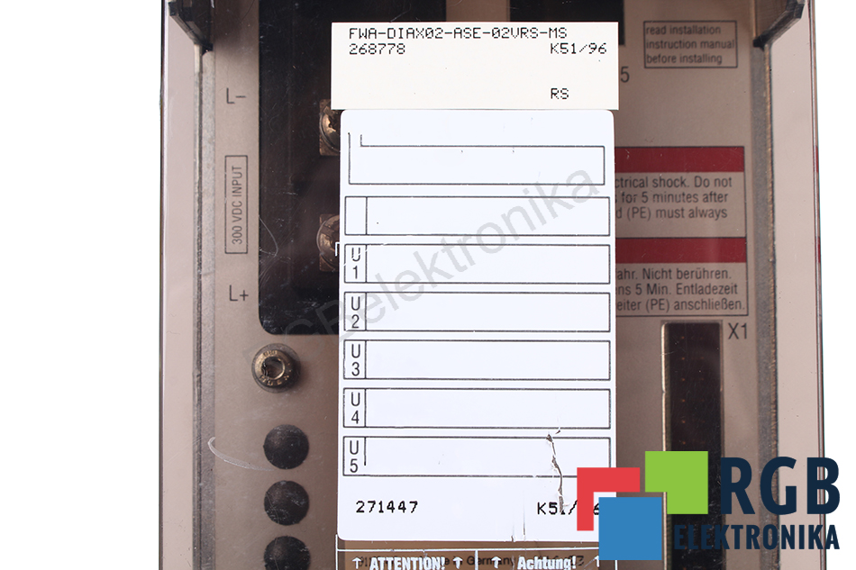 DDS02.1-W200-DA02-01-FW INDRAMAT