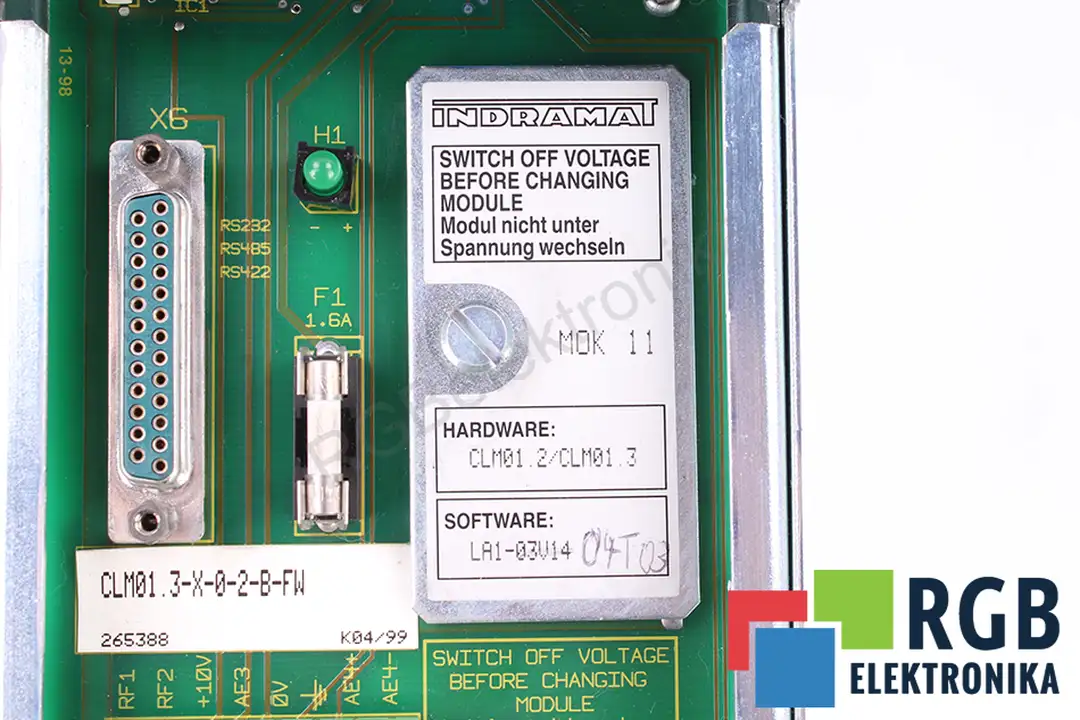 CLM01.3-X-0-2-B-FW INDRAMAT