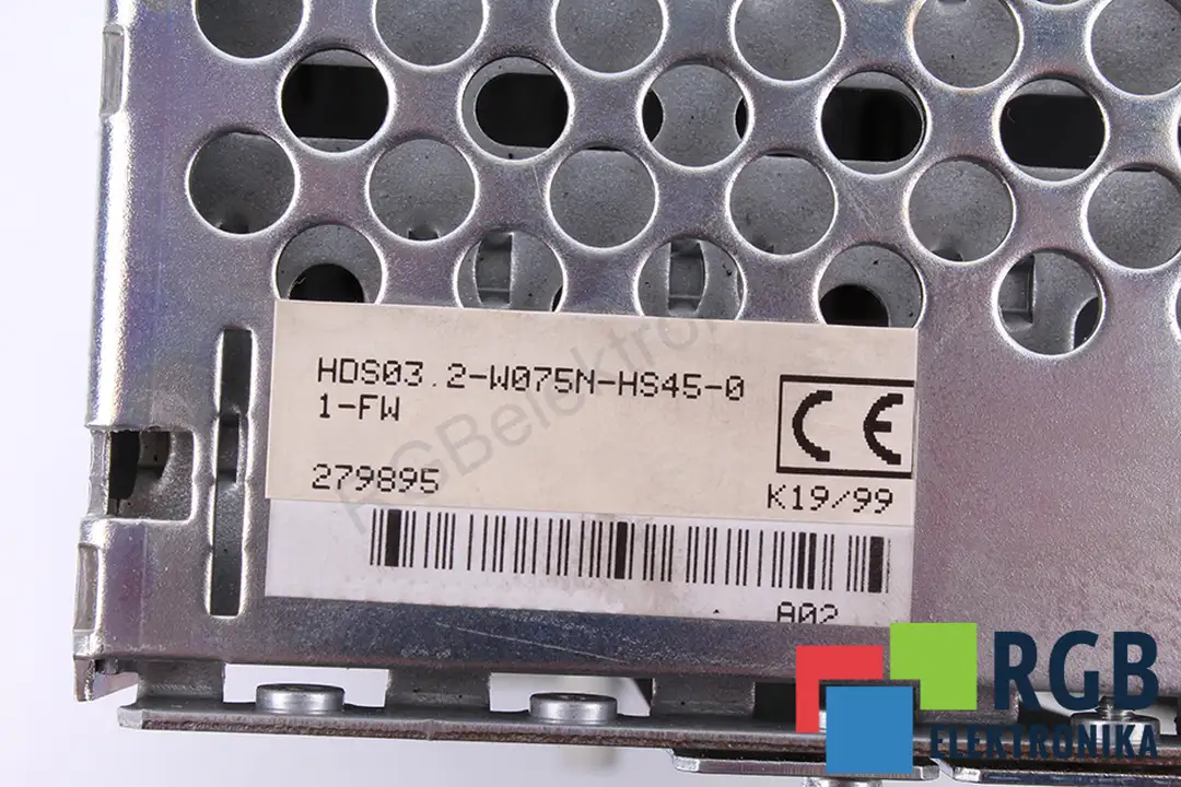 HDS03.2-W075N-HS45-01-FW INDRAMAT
