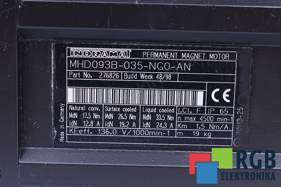 INDRAMAT MHD093B-035-NG0-AN MHD093B-035-NG0-AN INDRAMAT