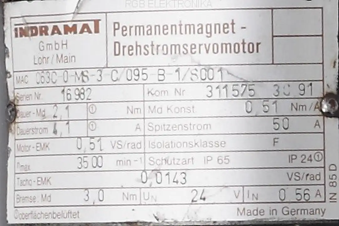 063c-0-ms-3-c-095-b-1-s001 INDRAMAT oprava