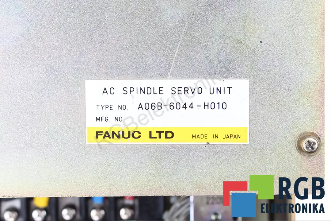 a06b-6044-h010 FANUC oprava