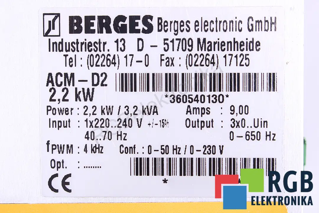 ACM-D2 BERGES