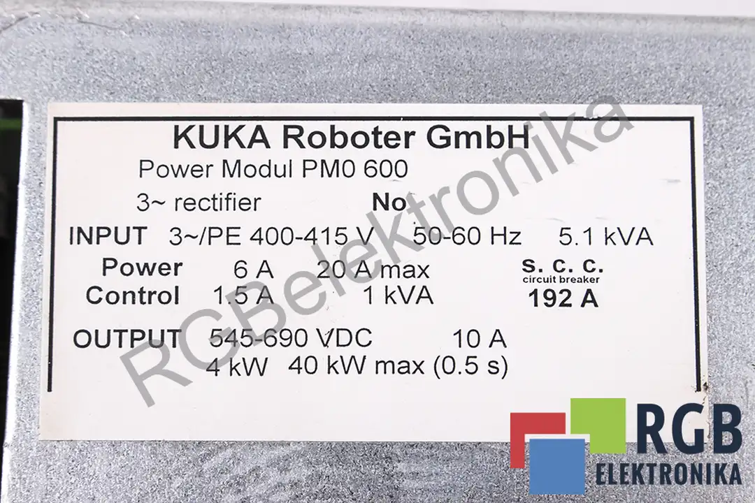 PM0600 KUKA