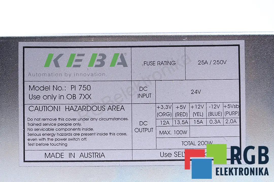 PI750/B KEBA
