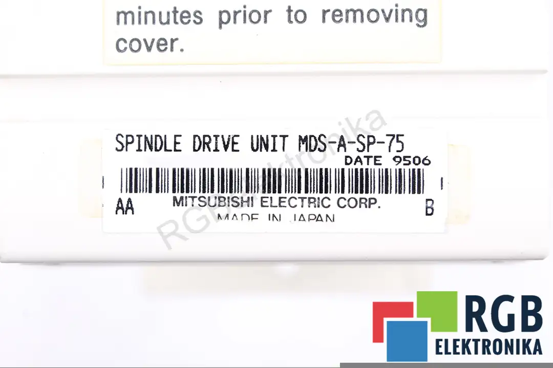 MITSUBISHI ELECTRIC MDS-A-SP-75 MDS-A-SP-75 MITSUBISHI ELECTRIC