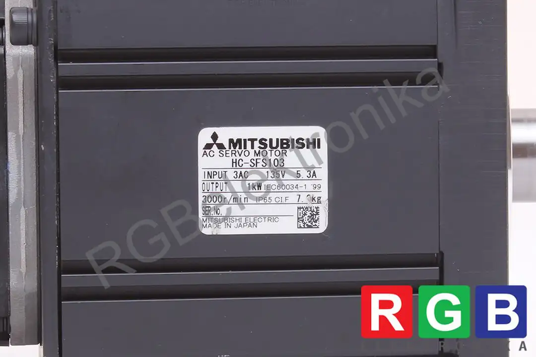 HC-SFS103 MITSUBISHI ELECTRIC