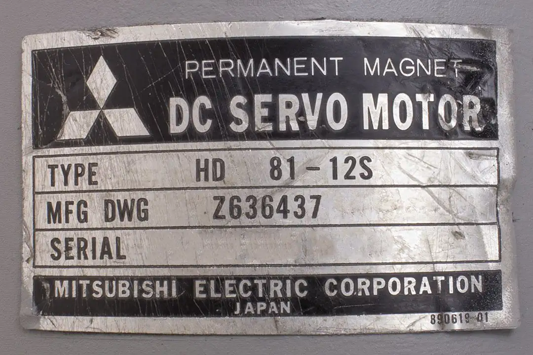 hd-81-12s MITSUBISHI ELECTRIC oprava