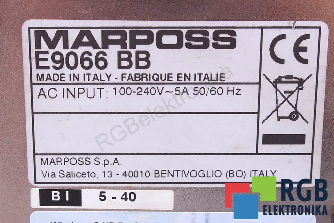 E9066BB MARPOSS