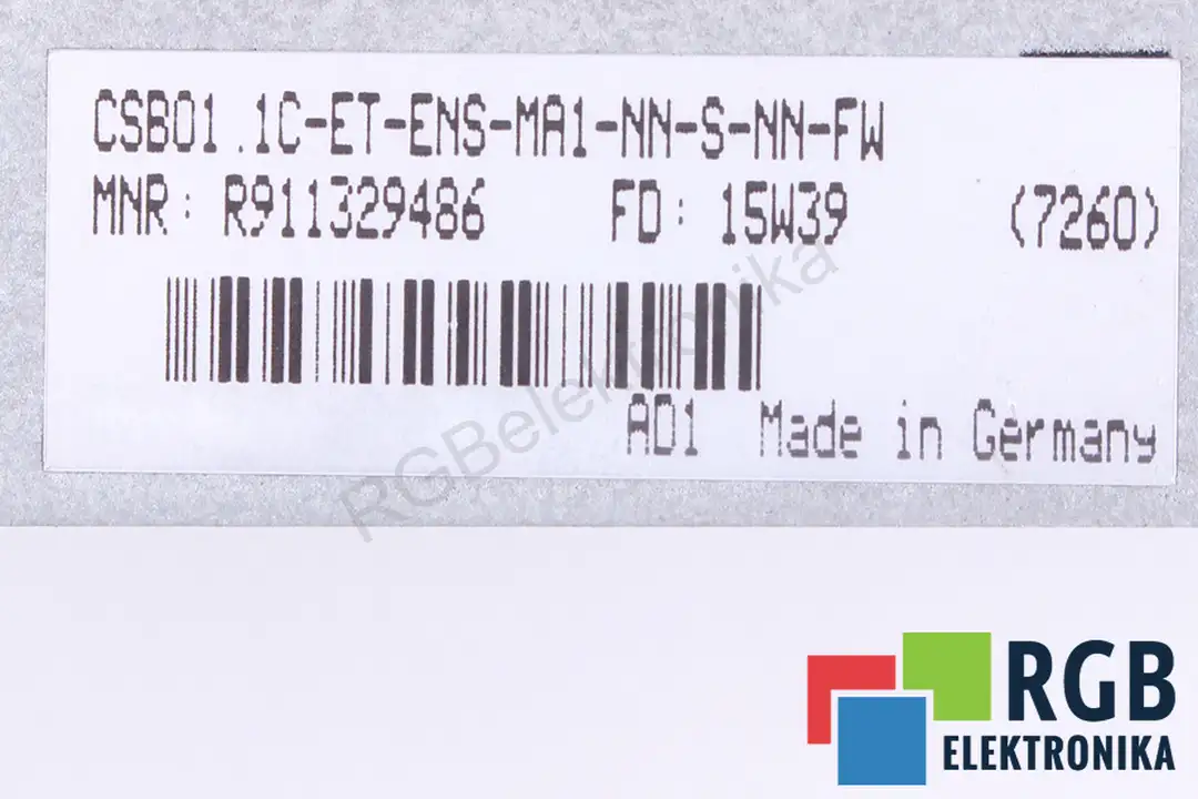 CSB01.1C-ET-ENS-MA1-NN-S-NN-FW BOSCH REXROTH