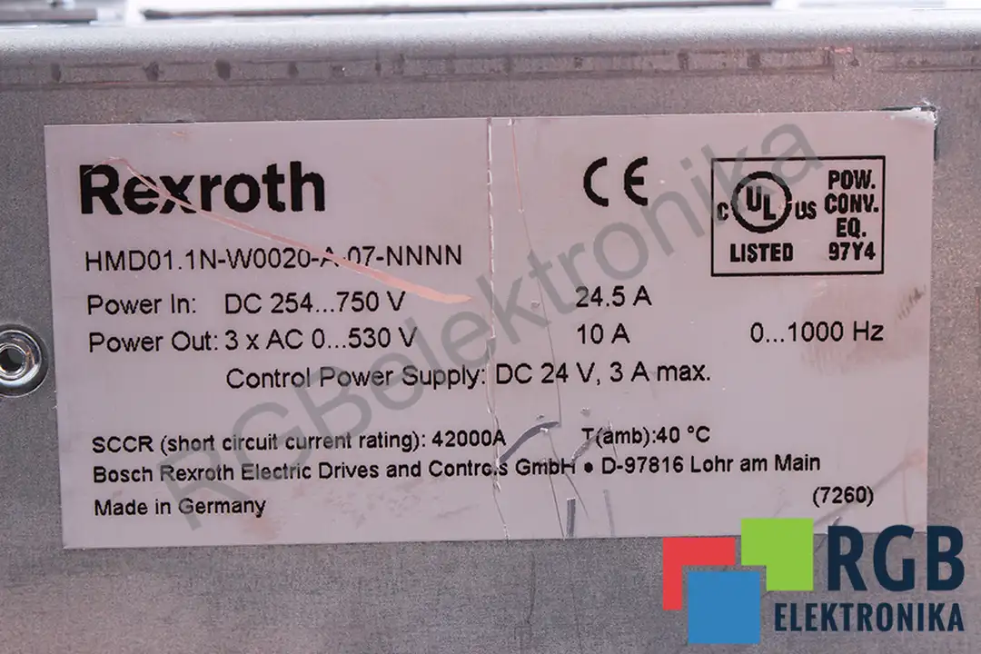 HMD01.1N-W0020-A-07-NNNN BOSCH REXROTH