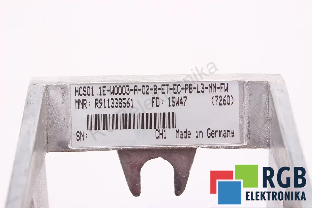 HCS01.1E-W0003-A-02-B-ET-EC-PB-L3-NN-FW BOSCH REXROTH