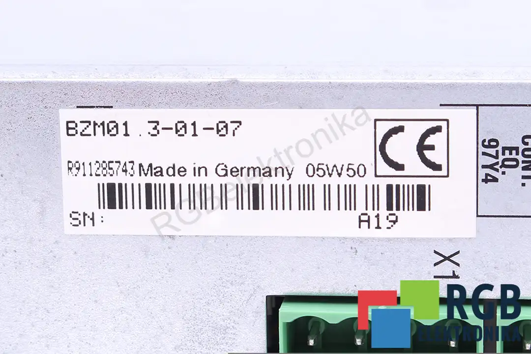 BZM01.3-01-07 BOSCH REXROTH